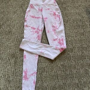 Bombshell Sportswear Pink Tie-Dye Leggings